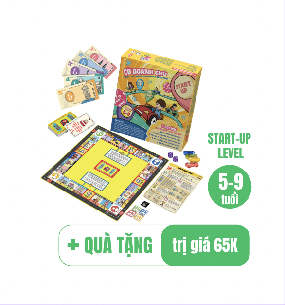 Cờ DOANH CHỦ (Start-up, 5-9 tuổi)